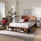 Baxton Studio Alba Wood Full Size 4-Drawer Platform Bed with Built-In Shelves 173-9425-10668 - alternate 6